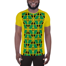 Load image into Gallery viewer, Neo-Don &#39;Jam&#39; Men&#39;s Athletic T-shirt - MA - yellow