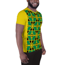 Load image into Gallery viewer, Neo-Don &#39;Jam&#39; Men&#39;s Athletic T-shirt - MA - yellow