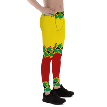 Load image into Gallery viewer, Neo-Don &#39;JamRas&#39; Men&#39;s Leggings - 8 - Yellow/Red
