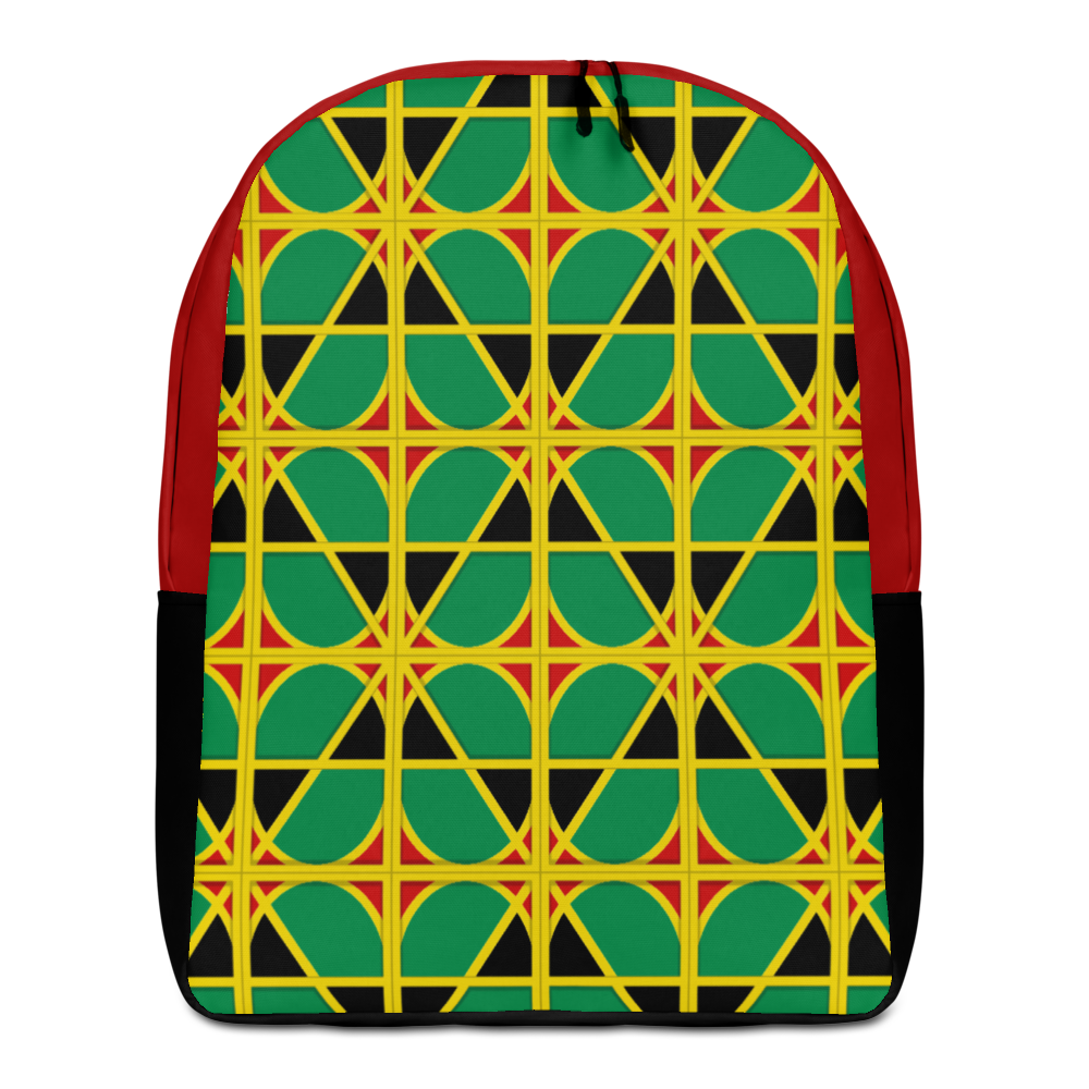 Neo-Don 'JamRas' Minimalist Backpack - 1 - Black/Red