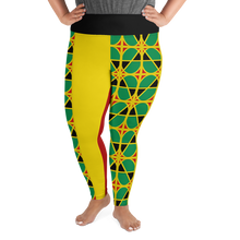 Load image into Gallery viewer, Neo-Don &#39;JamRas&#39; Plus Size Leggings - 3- Mix
