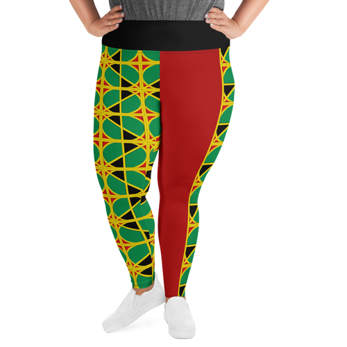 Neo-Don 'JamRas' Plus Size Leggings - 4 - Mix