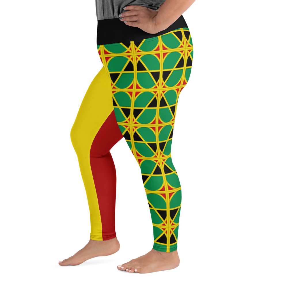 Neo-Don 'JamRas' Plus Size Leggings - 3- Mix