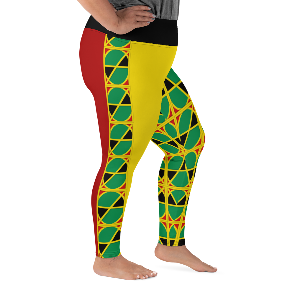 Neo-Don 'JamRas' Plus Size Leggings - 3- Mix