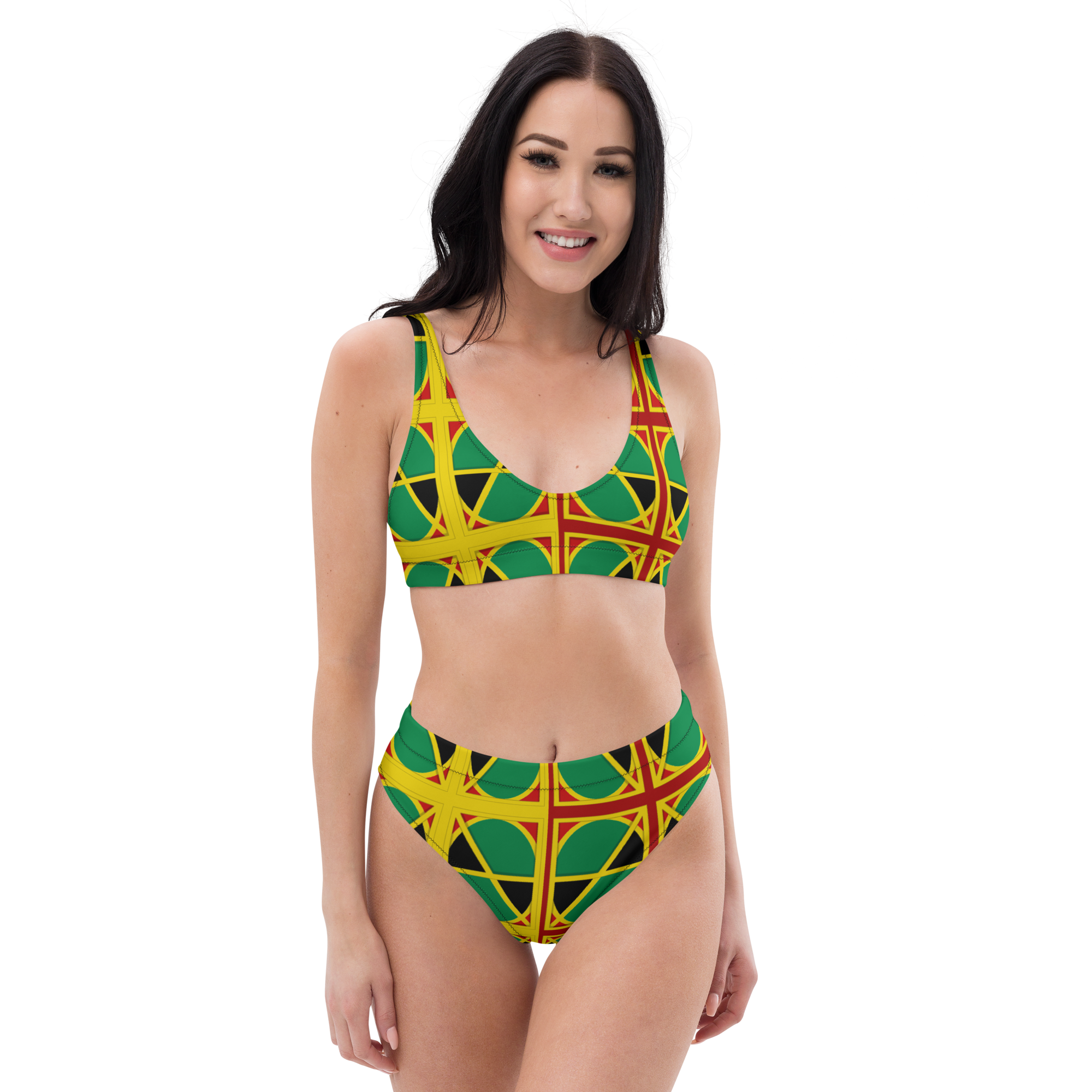 Neo-Don 'JamRas' Recycled high-waisted bikini - 8 - YR
