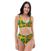 Load image into Gallery viewer, Neo-Don &#39;JamRas&#39; Recycled high-waisted bikini - 8 - YR