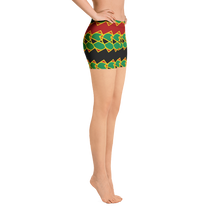 Load image into Gallery viewer, Neo-Don &#39;JamRas&#39; Women&#39;s Shorts - 8 - Red/Black