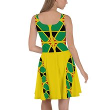 Load image into Gallery viewer, Neo-Don &#39;JamRas&#39; Skater Dress - 1 - Yellow