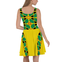 Load image into Gallery viewer, Neo-Don &#39;JamRas&#39; Skater Dress - 2 - Yellow