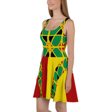 Load image into Gallery viewer, Neo-Don &#39;JamRas&#39; Skater Dress - 1 - Mix