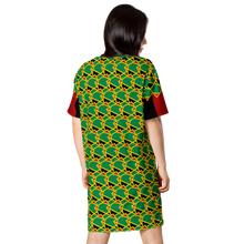 Load image into Gallery viewer, Neo-Don &#39;JamRas&#39; T-shirt dress - 6 - Red/Black