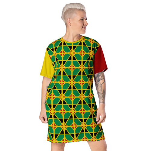 Neo-Don 'JamRas' T-shirt dress - 4 - Mix