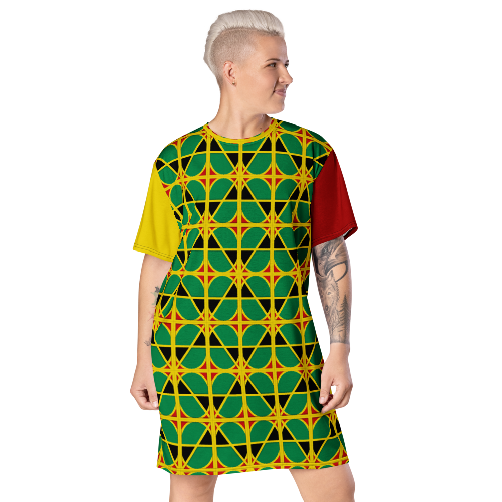 Neo-Don 'JamRas' T-shirt dress - 4 - Mix