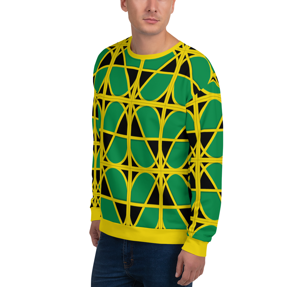 Neo-Don 'JAM' Unisex Sweatshirt - 2 - Yellow