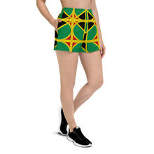 Load image into Gallery viewer, Neo-Don &#39;JamRas&#39; Women&#39;s Athletic Short Shorts - 2