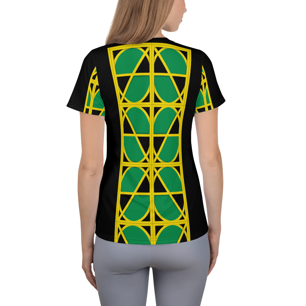 Neo-Don 'Jam' Women's Athletic T-shirt - MPX - black