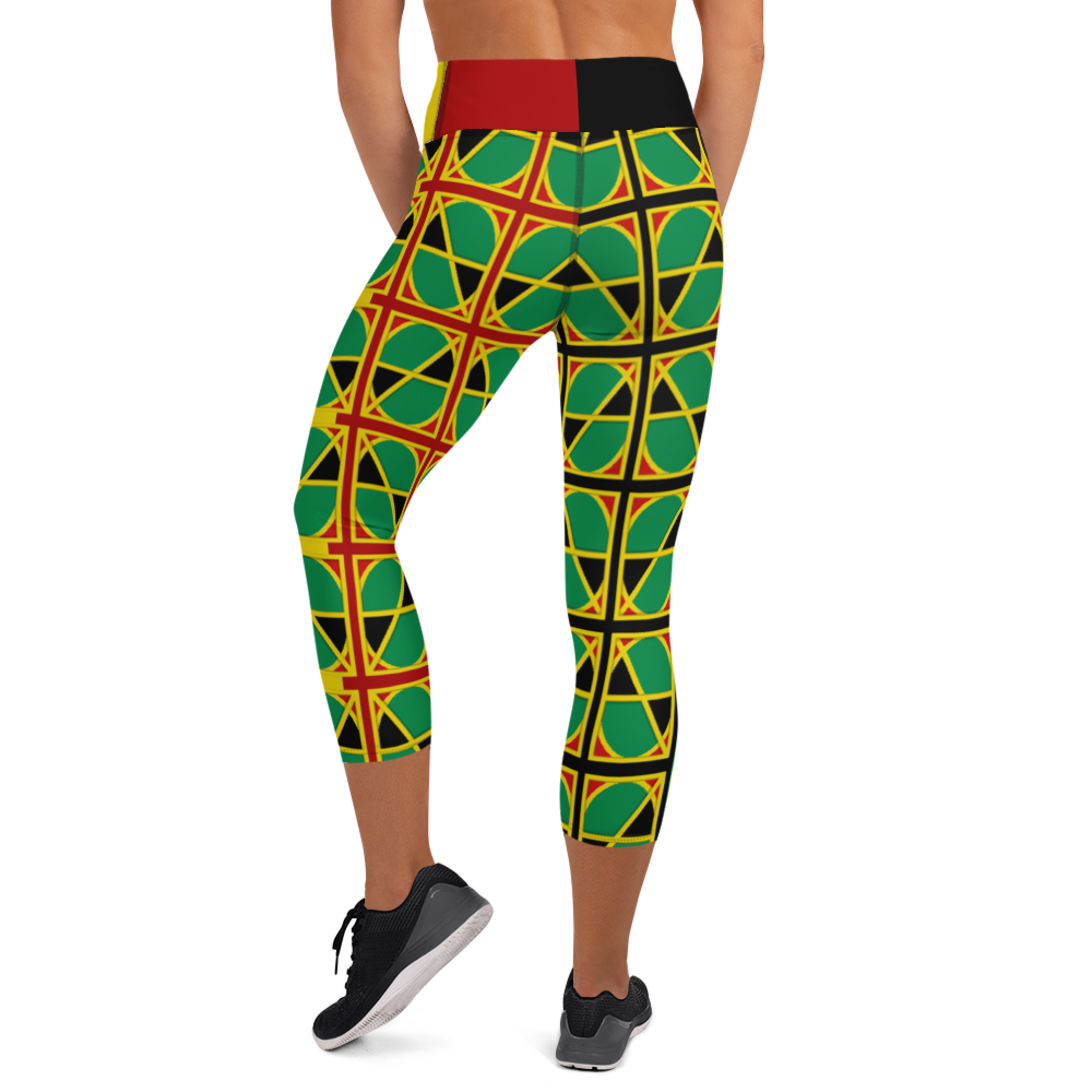 Neo-Don 'JamRas' Yoga Capri Leggings - 6 - GYRB