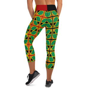 Neo-Don 'JamRas' Yoga Capri Leggings - 6 - GYRB