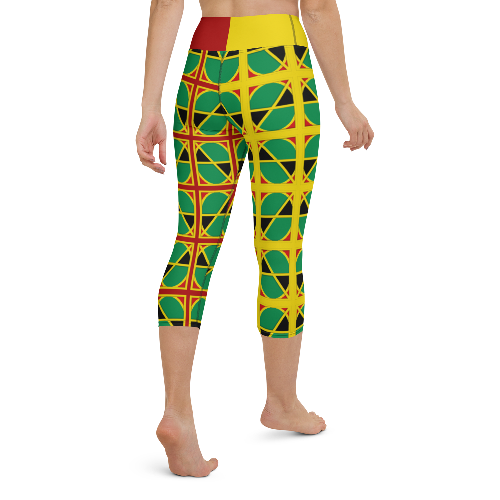 Neo-Don 'JamRas' Yoga Capri Leggings - 8 - YR
