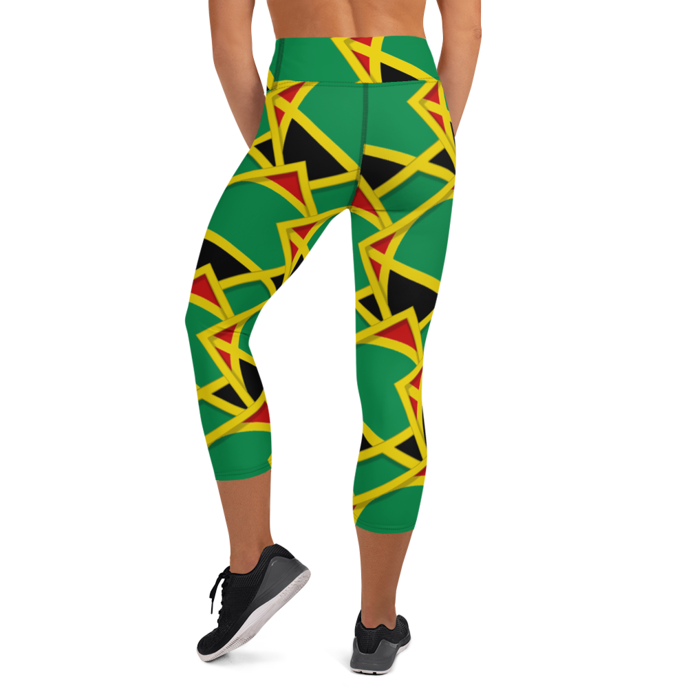 Neo-Don 'JamRas' Yoga Capri Leggings - 10