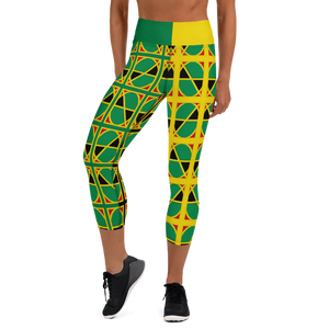 Neo-Don 'JamRas' Yoga Capri Leggings - 6 - GYRB