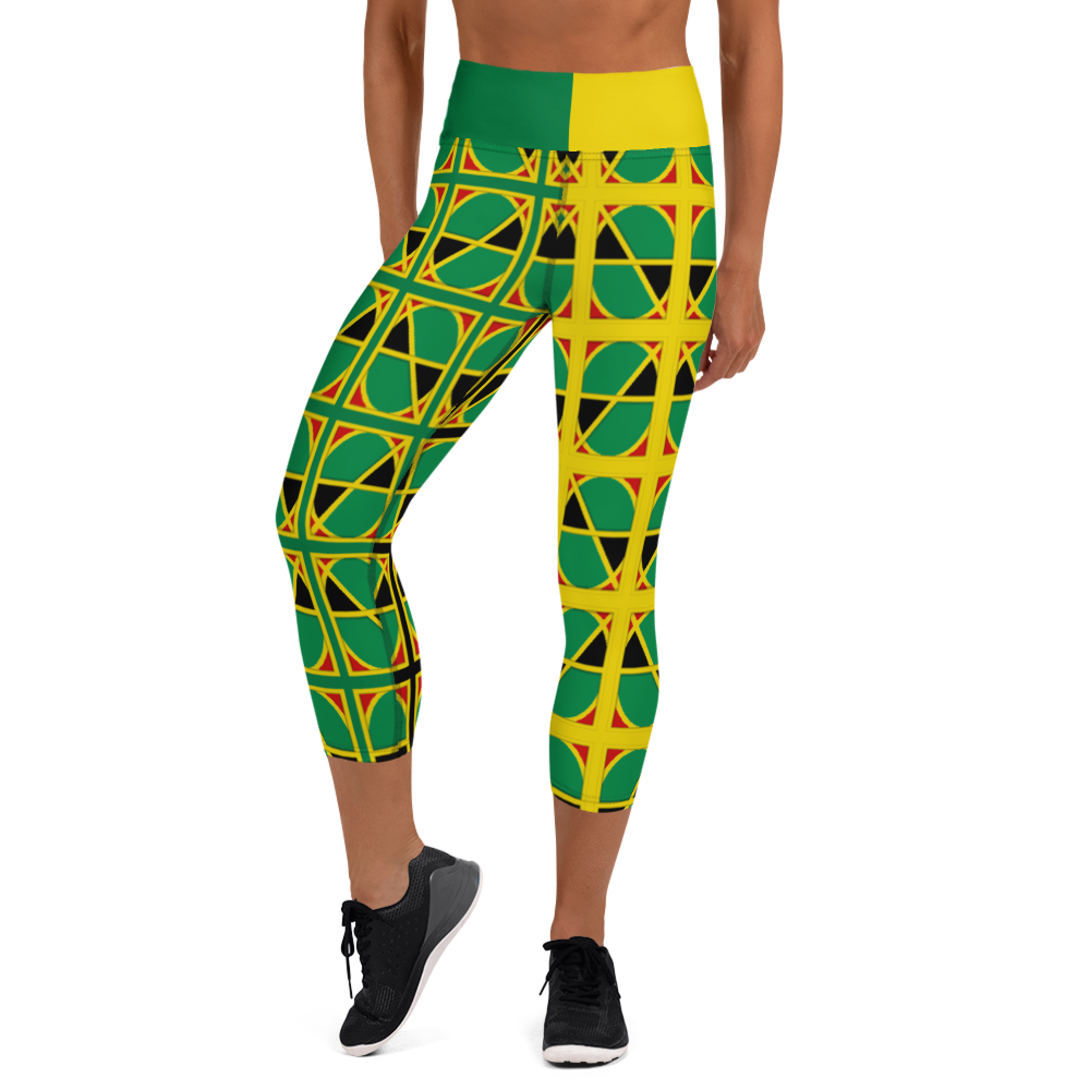 Neo-Don 'JamRas' Yoga Capri Leggings - 6 - GYRB