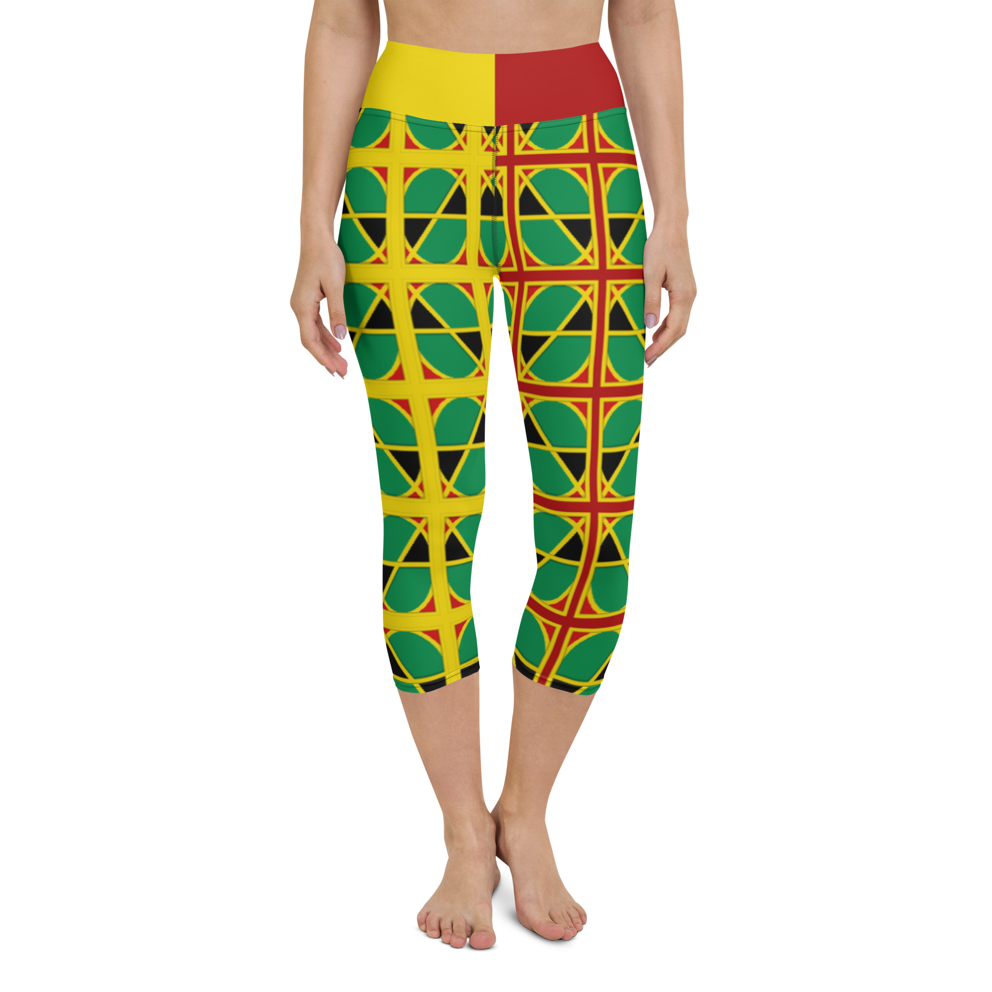Neo-Don 'JamRas' Yoga Capri Leggings - 8 - YR