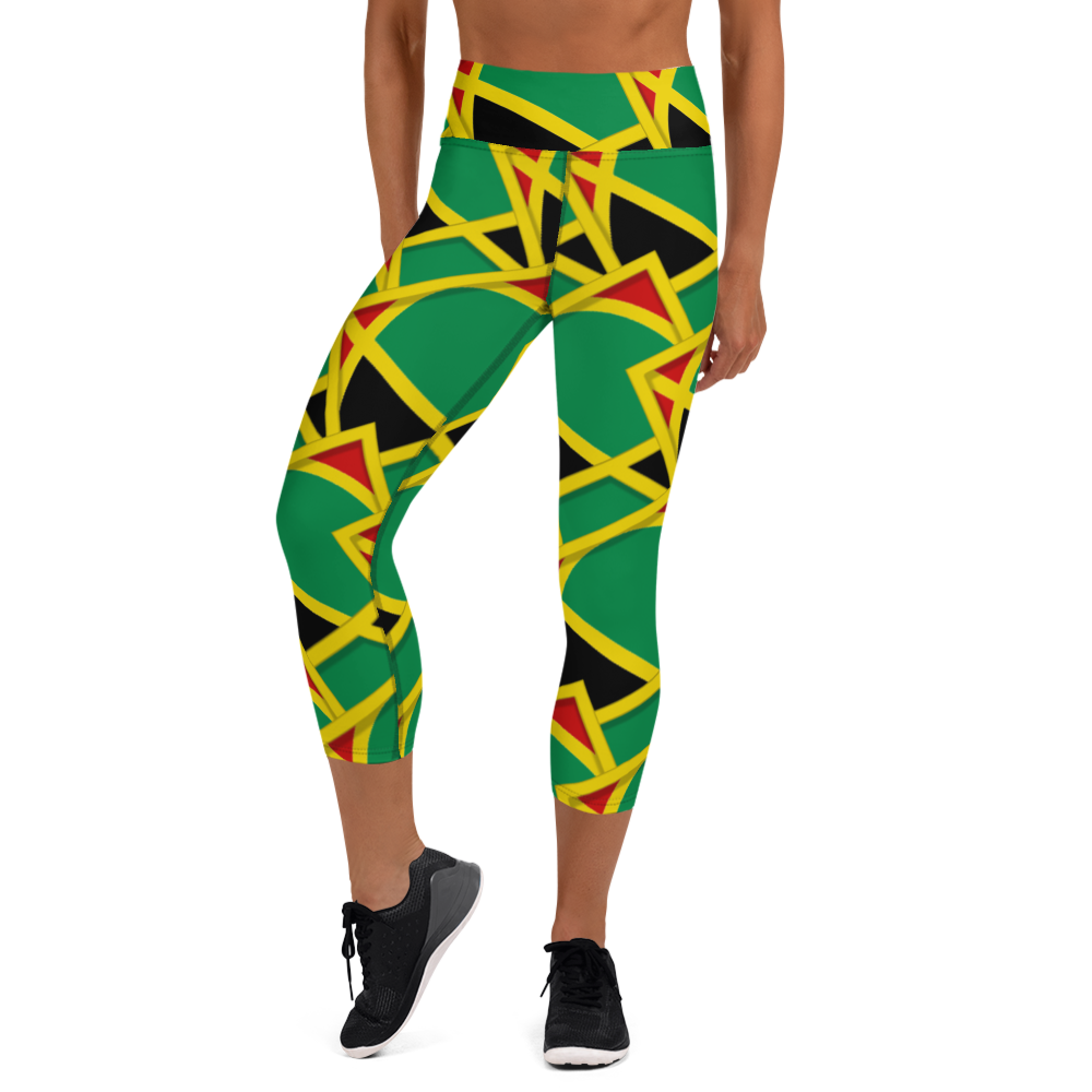 Neo-Don 'JamRas' Yoga Capri Leggings - 10