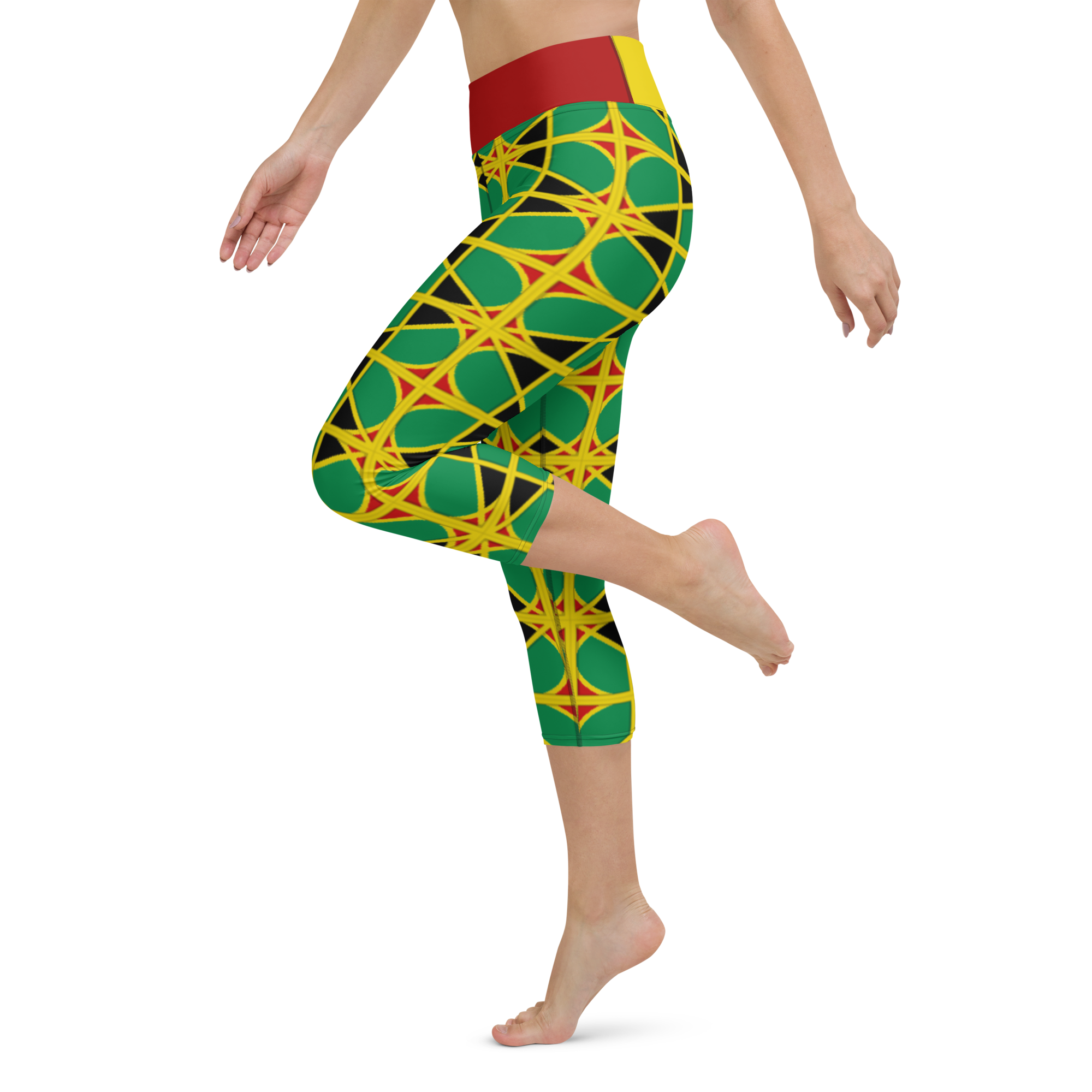 Neo-Don 'JamRas' Yoga Capri Leggings - 4