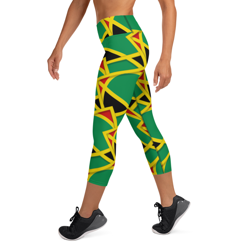 Neo-Don 'JamRas' Yoga Capri Leggings - 10