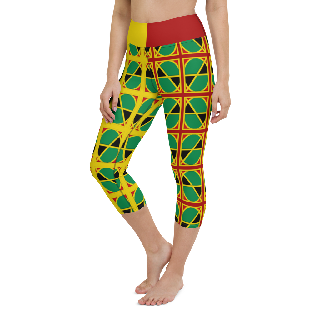 Neo-Don 'JamRas' Yoga Capri Leggings - 8 - YR