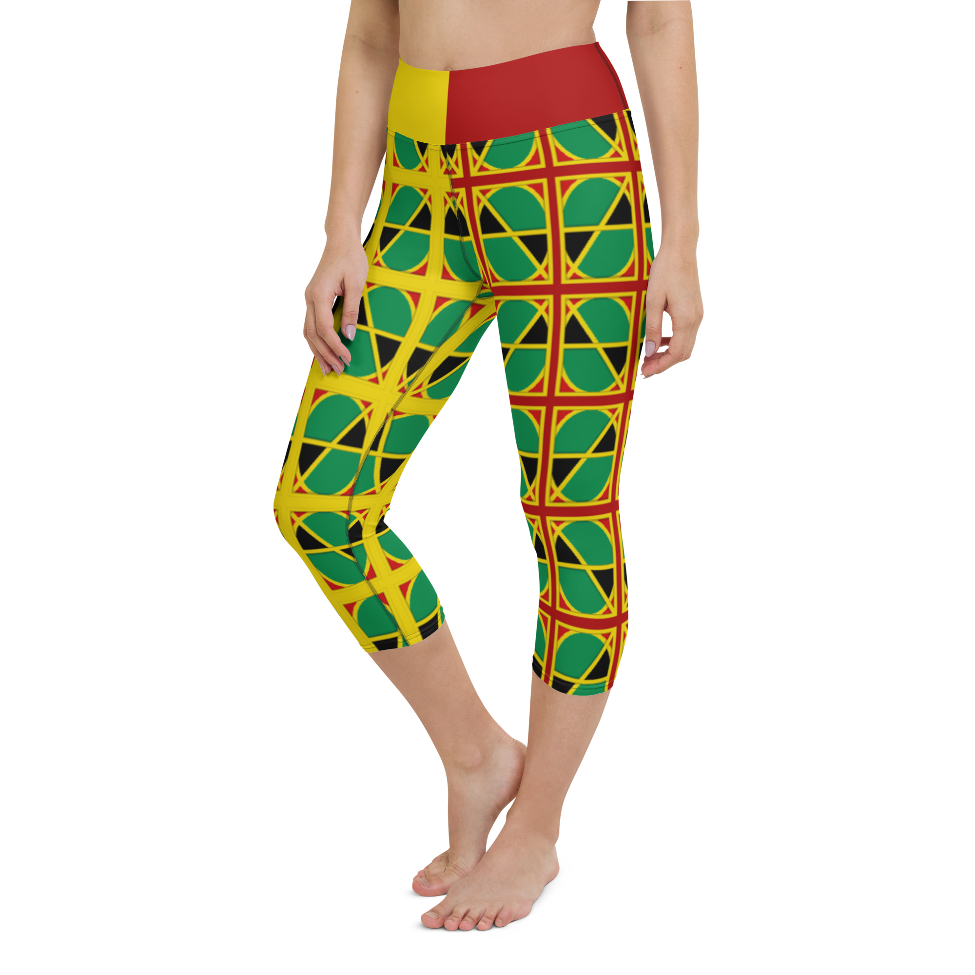 Neo-Don 'JamRas' Yoga Capri Leggings - 8 - YR