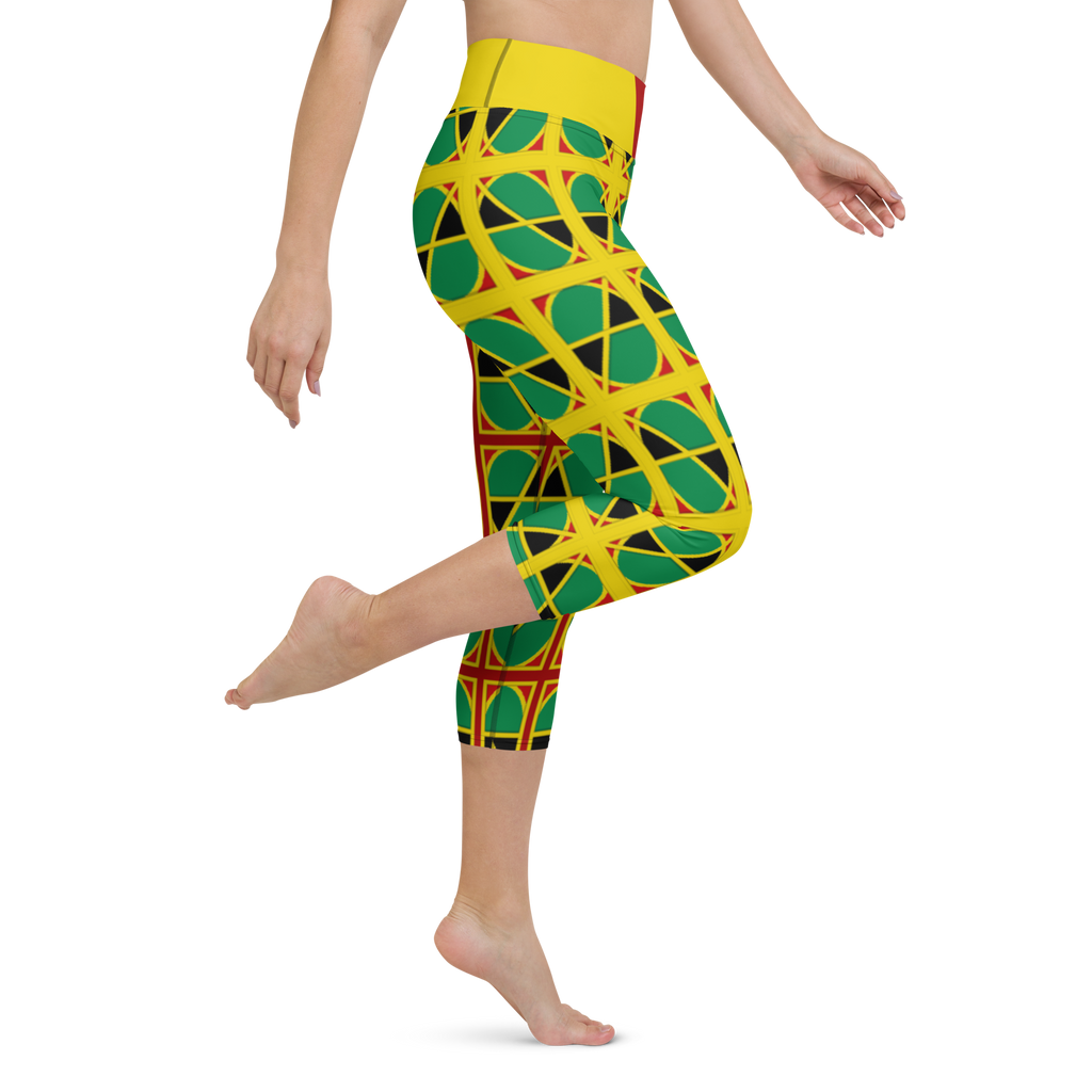 Neo-Don 'JamRas' Yoga Capri Leggings - 8 - YR