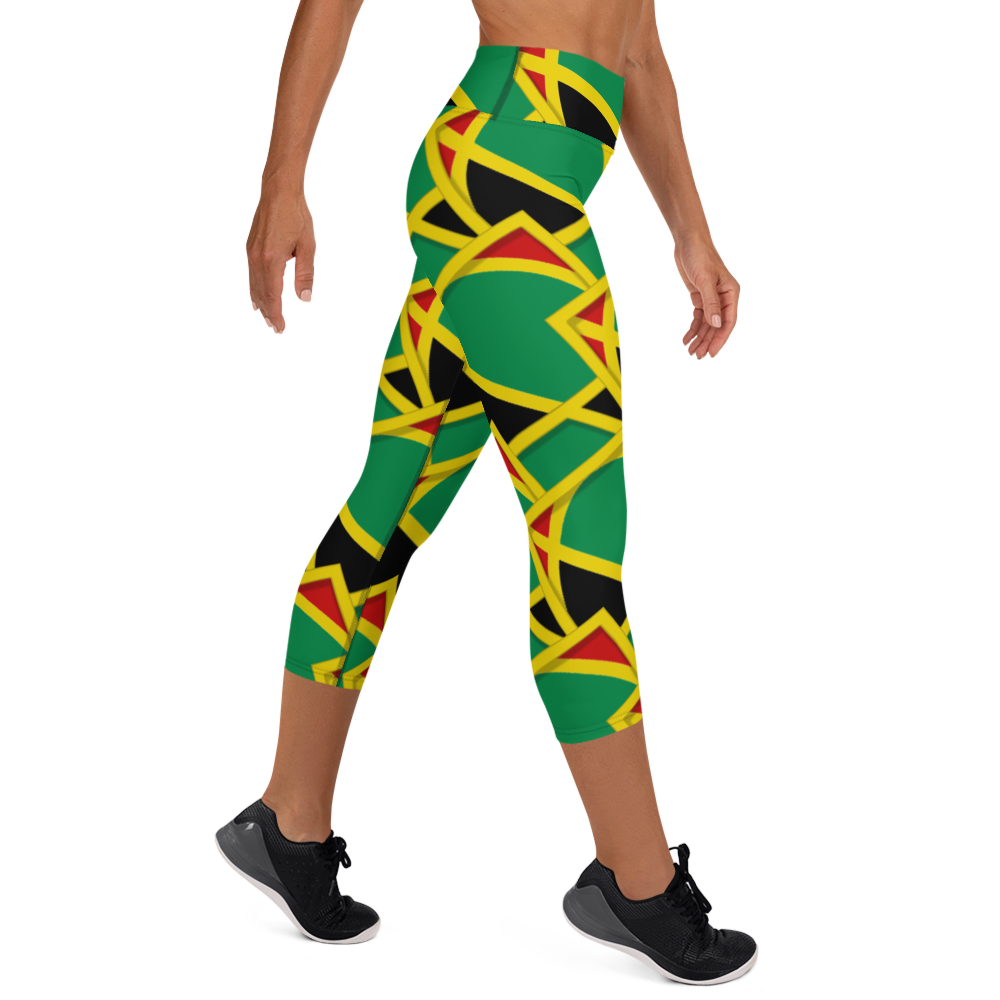 Neo-Don 'JamRas' Yoga Capri Leggings - 10