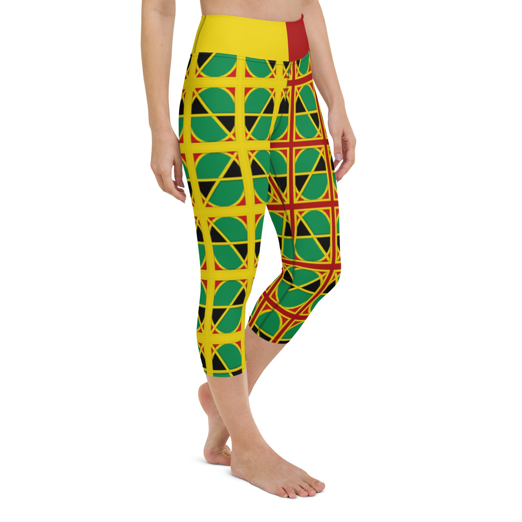Neo-Don 'JamRas' Yoga Capri Leggings - 8 - YR