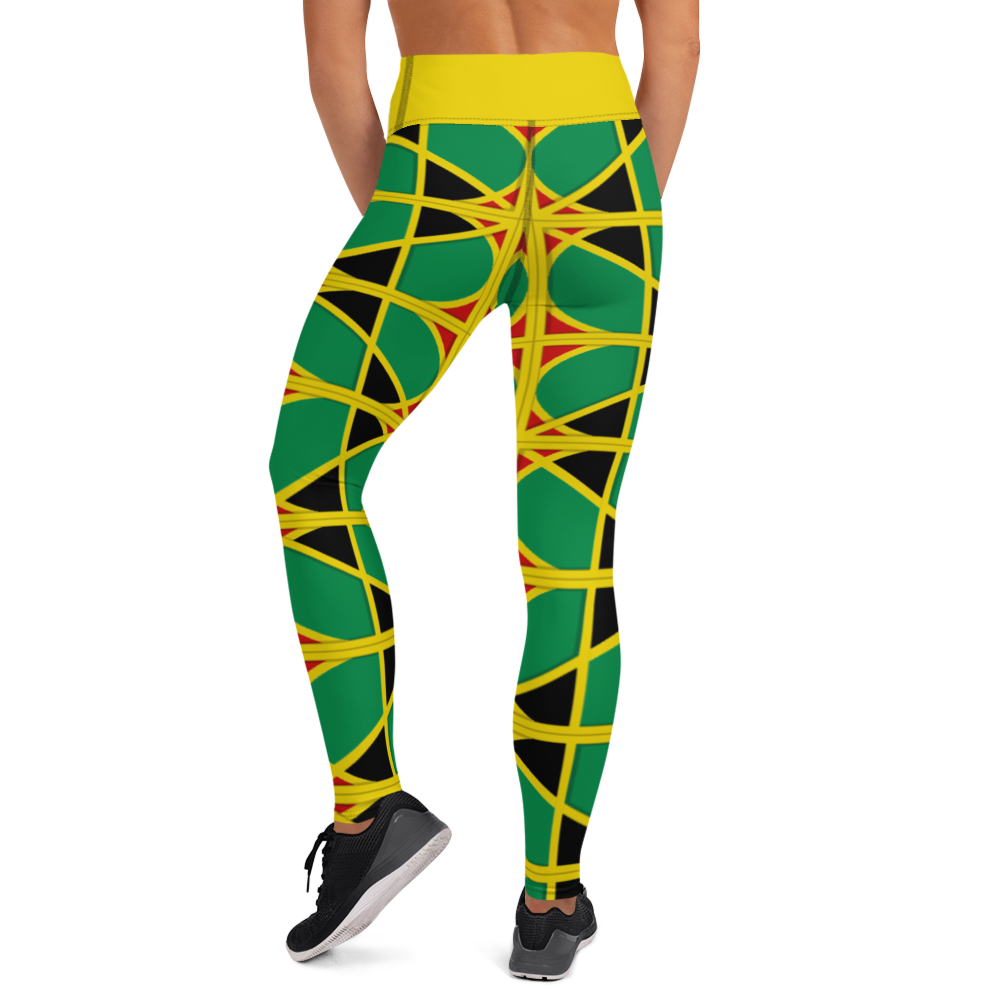 Neo-Don 'JamRas' Yoga Leggings - 2 - Yellow