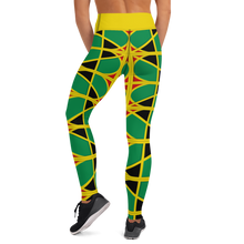 Load image into Gallery viewer, Neo-Don &#39;JamRas&#39; Yoga Leggings - 2 - Yellow
