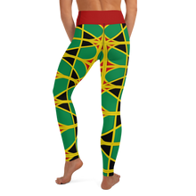 Load image into Gallery viewer, Neo-Don &#39;JamRas&#39; Yoga Leggings - 2 - Red