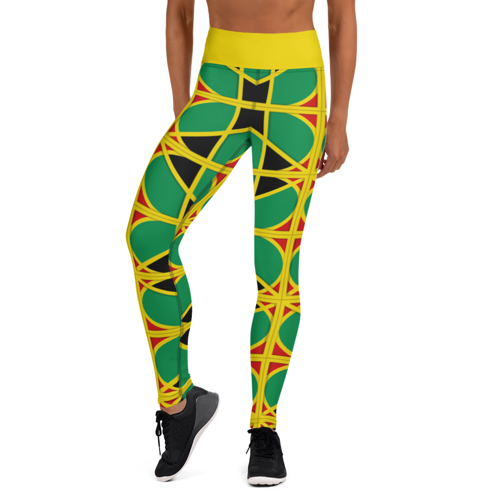 Neo-Don 'JamRas' Yoga Leggings - 2 - Yellow