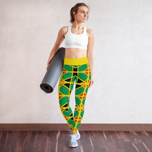 Load image into Gallery viewer, Neo-Don &#39;JamRas&#39; Yoga Leggings - 2 - Yellow