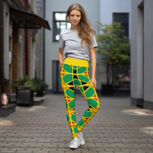 Load image into Gallery viewer, Neo-Don &#39;JamRas&#39; Yoga Leggings - 2 - Yellow