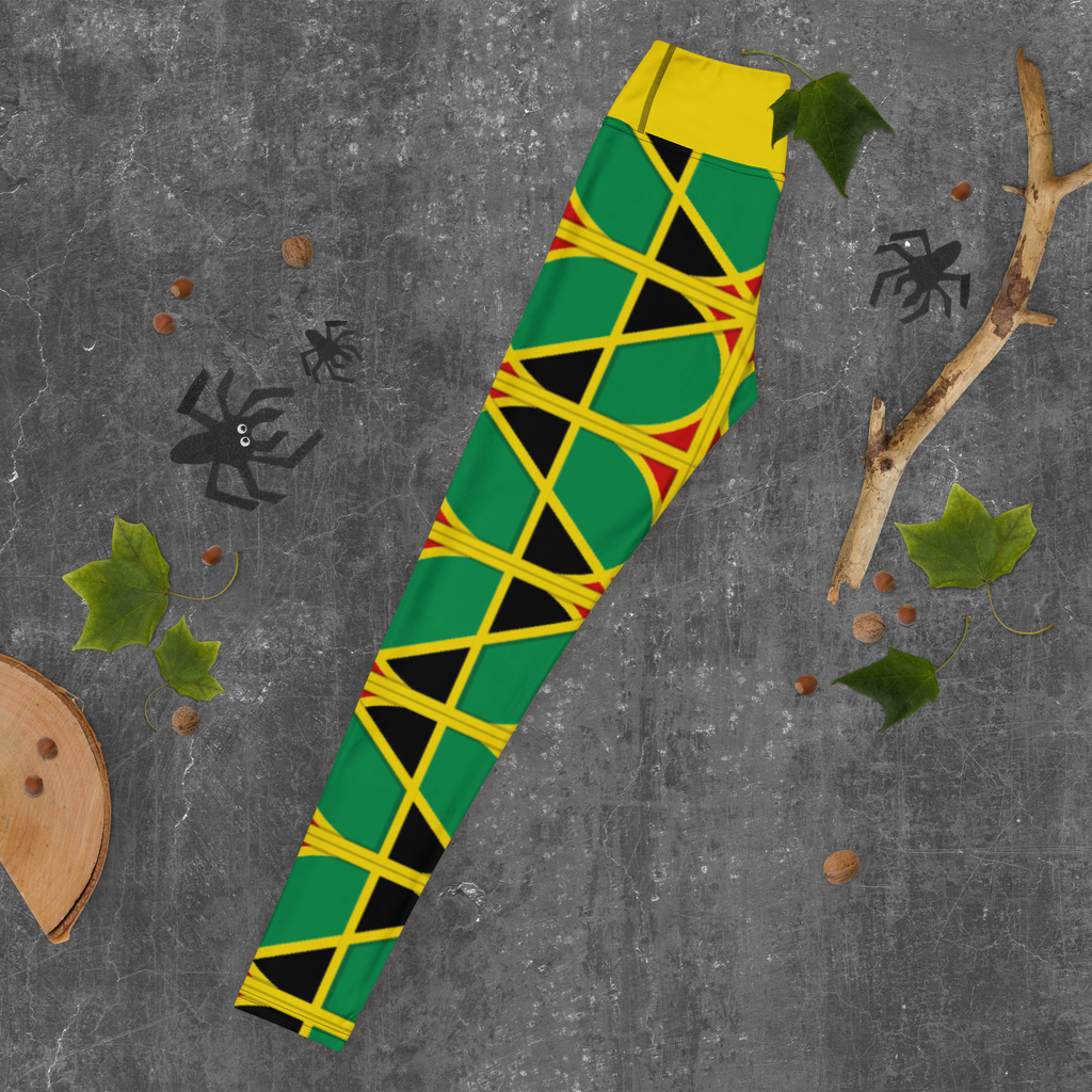 Neo-Don 'JamRas' Yoga Leggings - 2 - Yellow