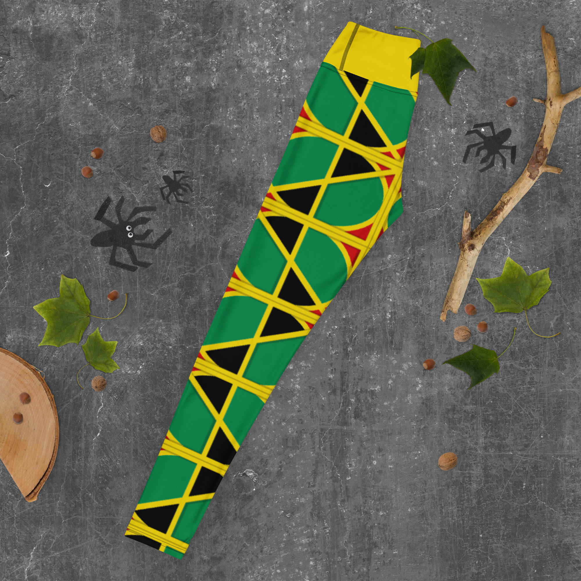 Neo-Don 'JamRas' Yoga Leggings - 2 - Yellow