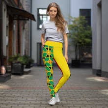 Load image into Gallery viewer, Neo-Don &#39;JamRas&#39; Yoga Leggings - 3 - YF/RB