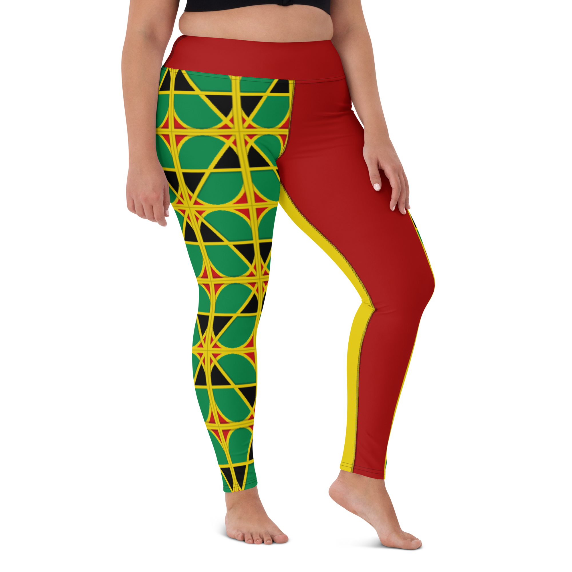 Neo-Don 'JamRas' Yoga Leggings - 3 - RF/YB