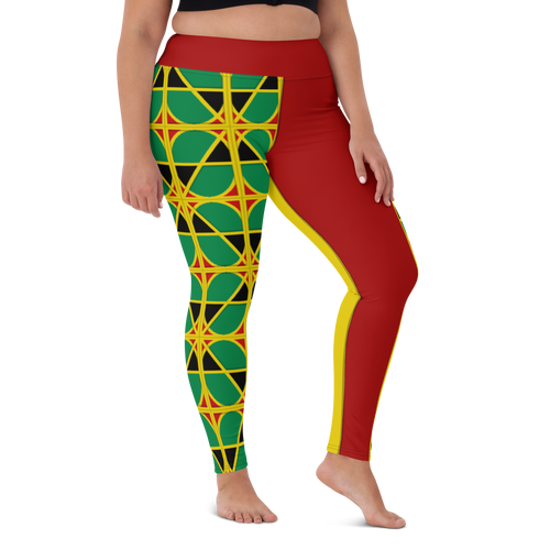 Neo-Don 'JamRas' Yoga Leggings - 3 - RF/YB