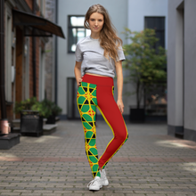 Load image into Gallery viewer, Neo-Don &#39;JamRas&#39; Yoga Leggings - 3 - RF/YB