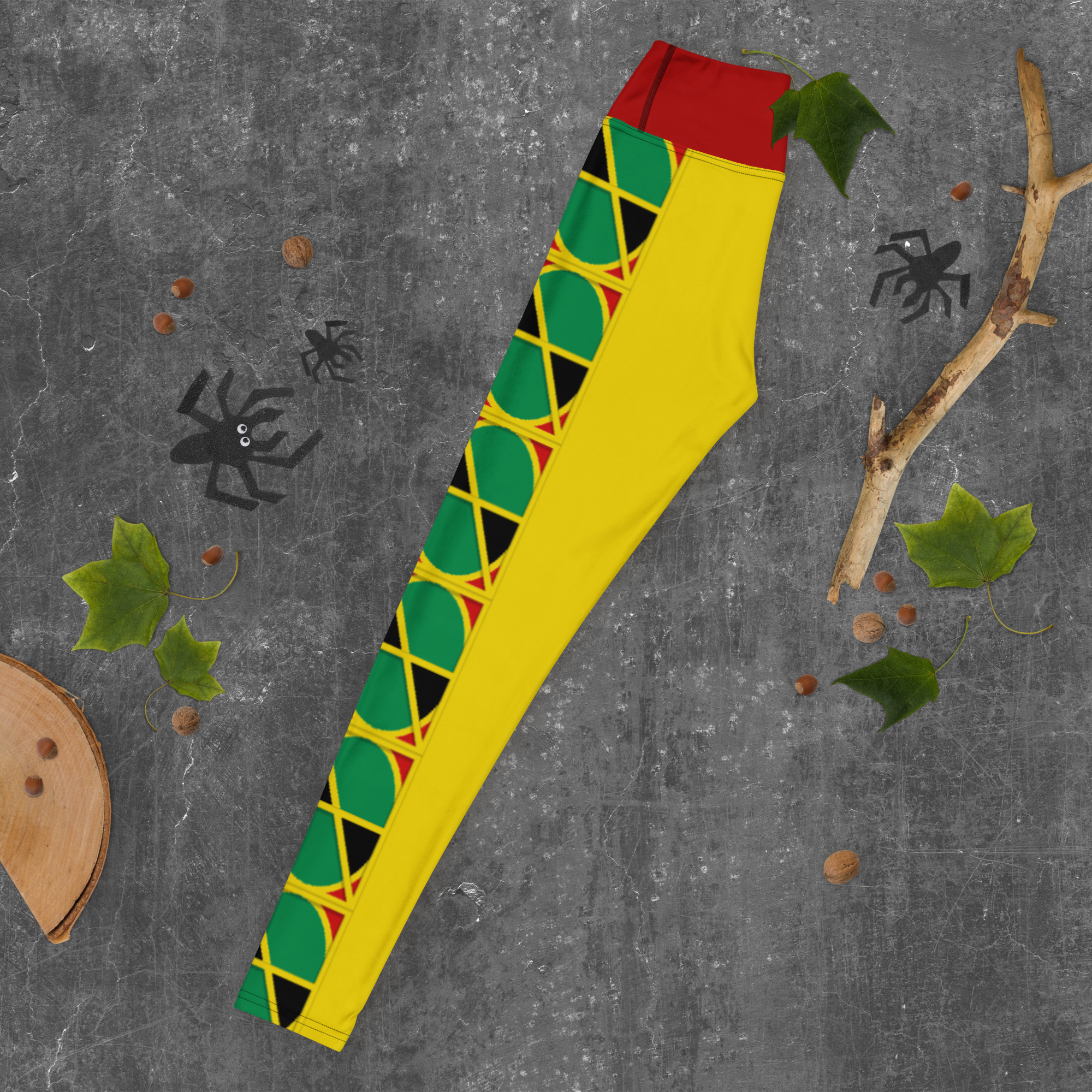 Neo-Don 'JamRas' Yoga Leggings - 3 - RF/YB