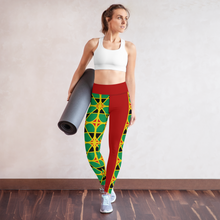 Load image into Gallery viewer, Neo-Don &#39;JamRas&#39; Yoga Leggings - 3 - RF/BB