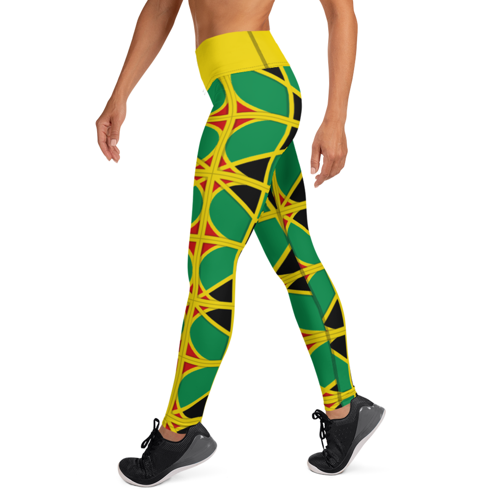 Neo-Don 'JamRas' Yoga Leggings - 2 - Yellow